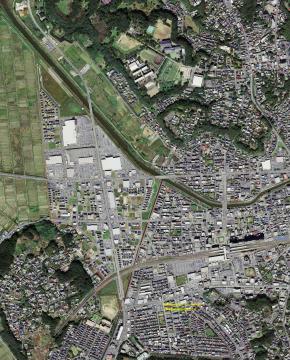 寺崎特定土地区画整理事業施行後の写真