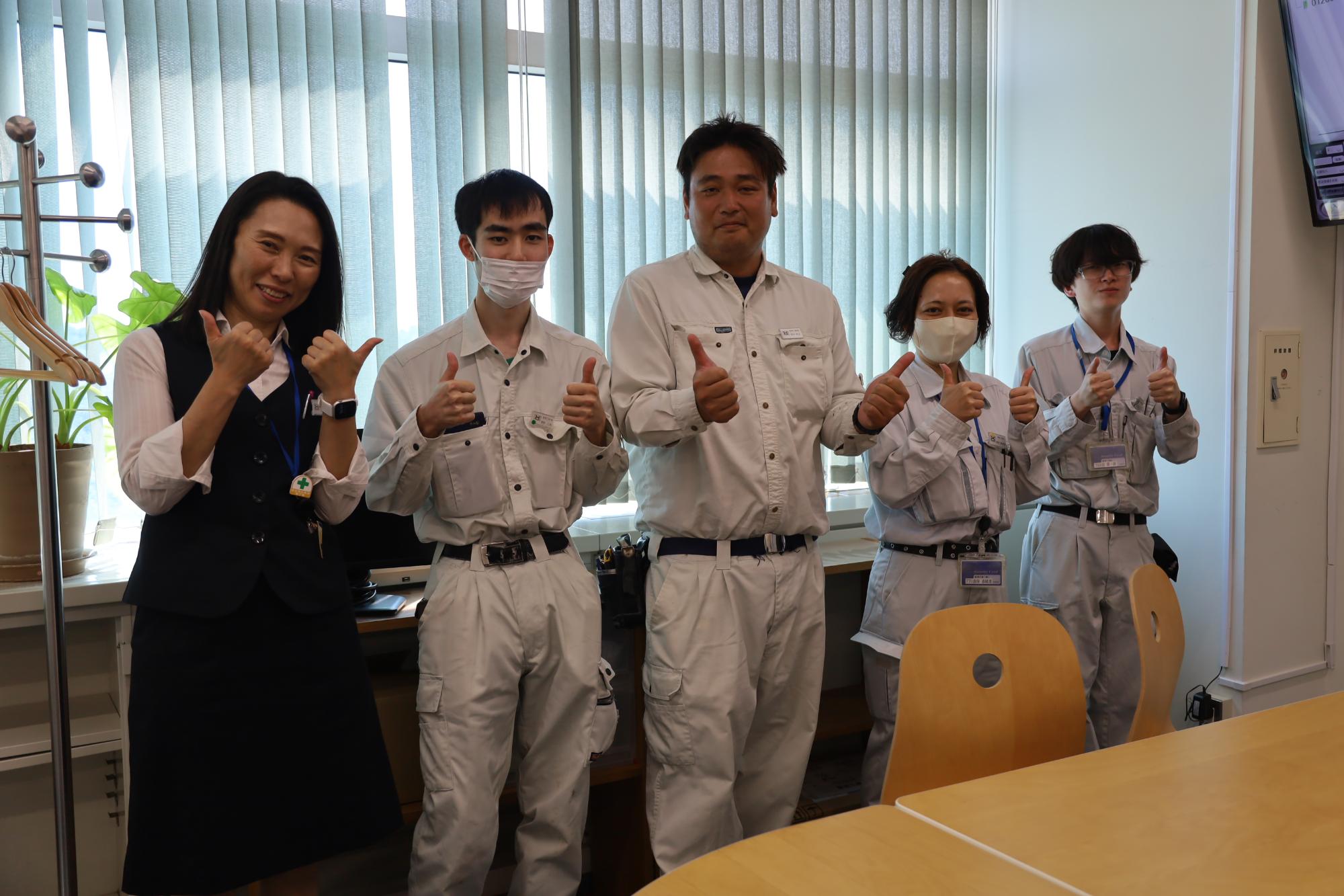 BS応援課の方も一緒に