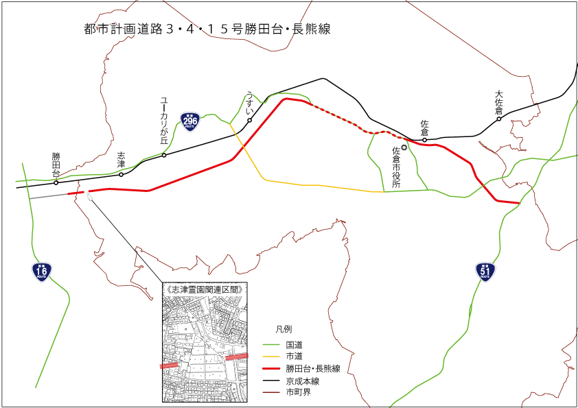 勝田台長熊線の図