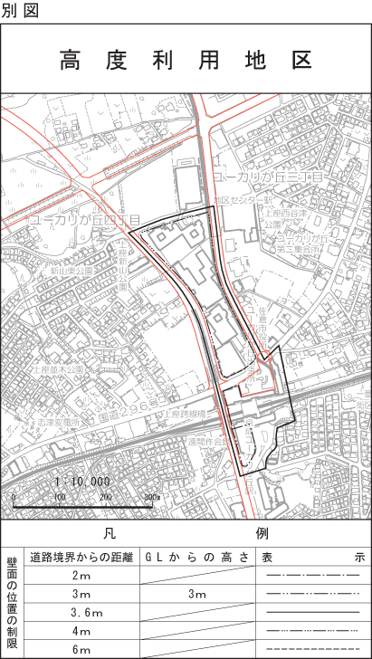 都市計画図・別図