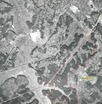 臼井生谷土地区画整理事業施行前の写真