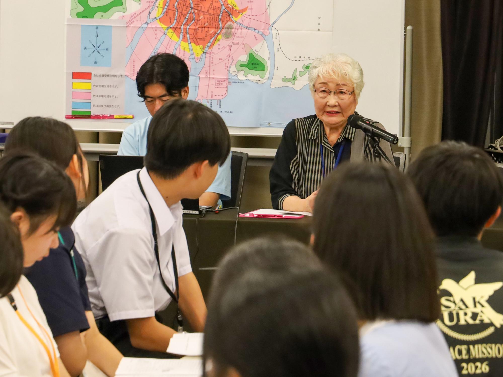 全国平和学習の集い 被爆体験講話