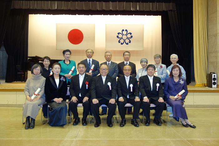 あったか福祉コース卒業式写真