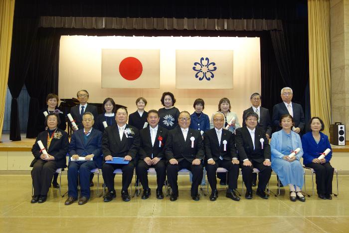 ゆっくり元気コース卒業式写真