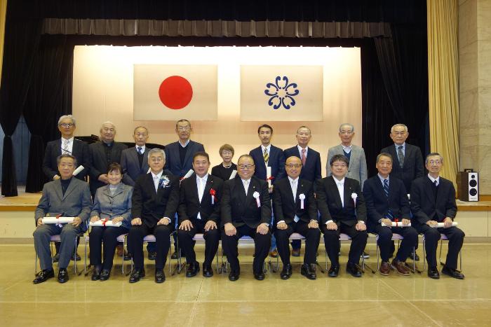 ふるさと歴史コース卒業式写真
