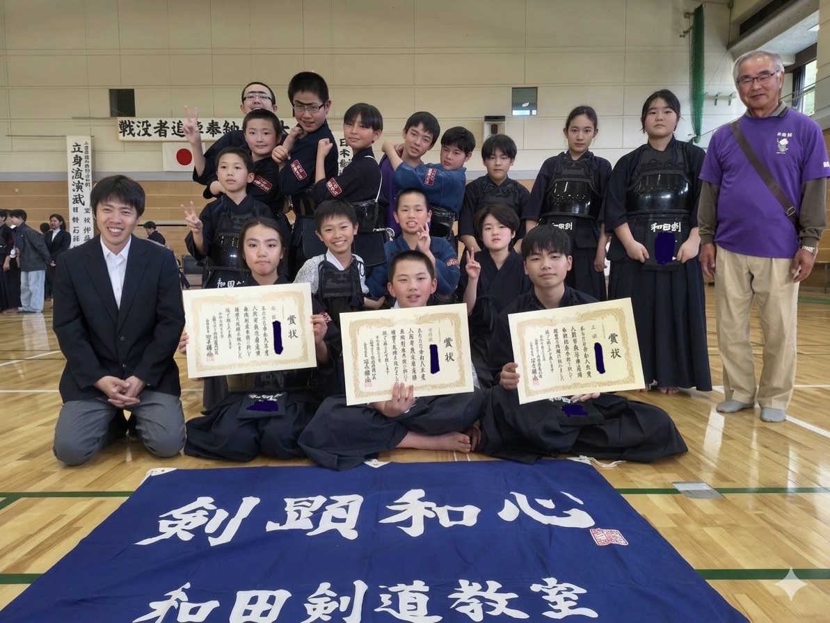 表彰式終了後の写真