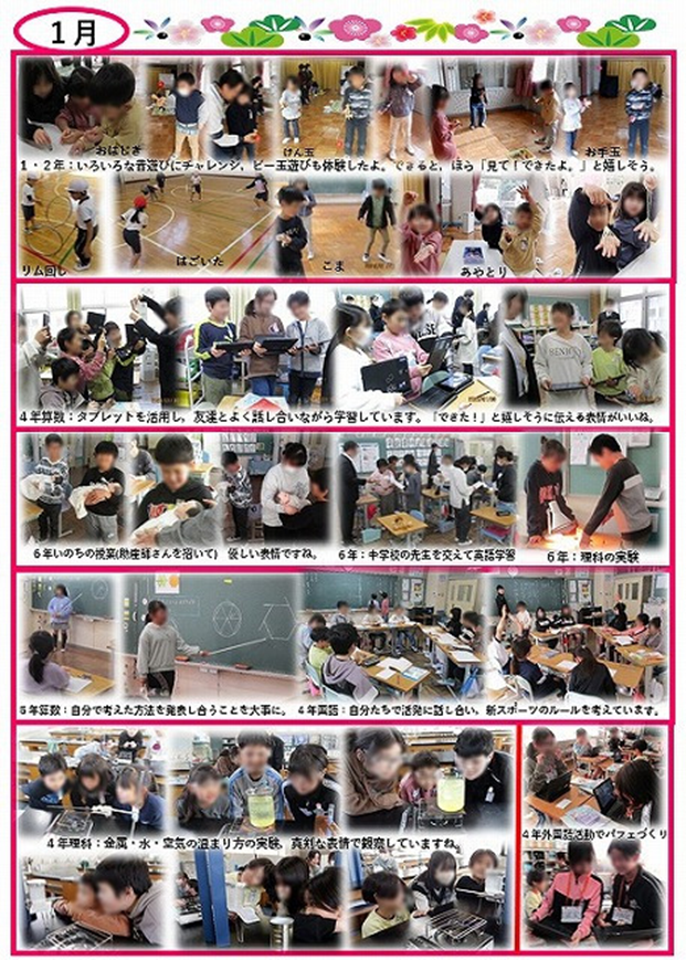 1月 活動の様子